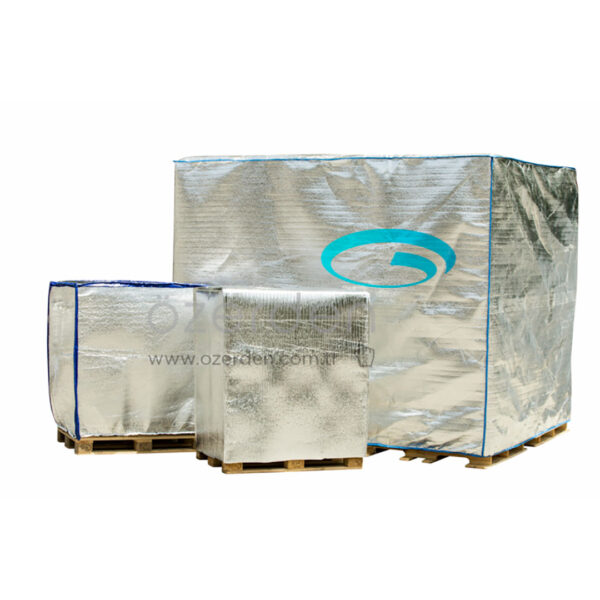 Pallet covers for temperature control and pallet wrapping